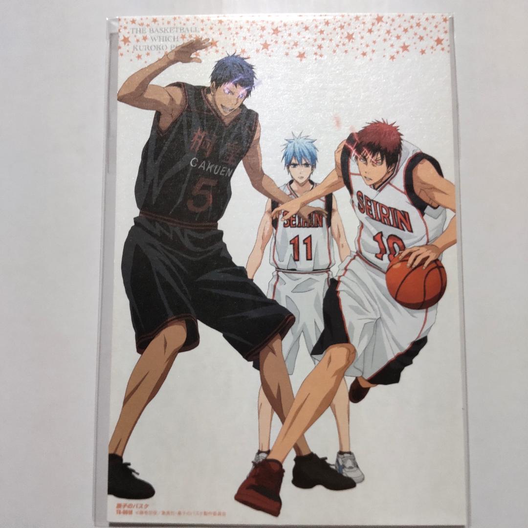 黒子のバスケ イラストシート 黒子テツヤ 火神大我 青峰大輝 - メルカリ