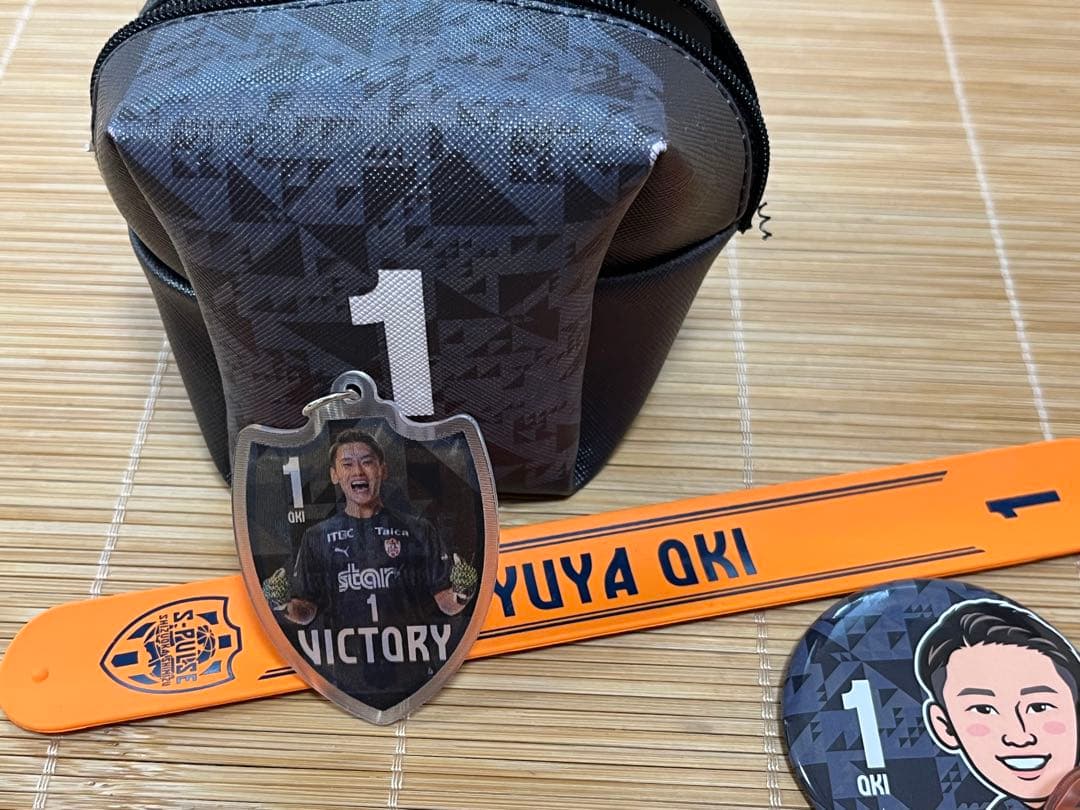 エスパルス 沖悠哉 応援グッズ 1番 ガチャ シークレット サイン