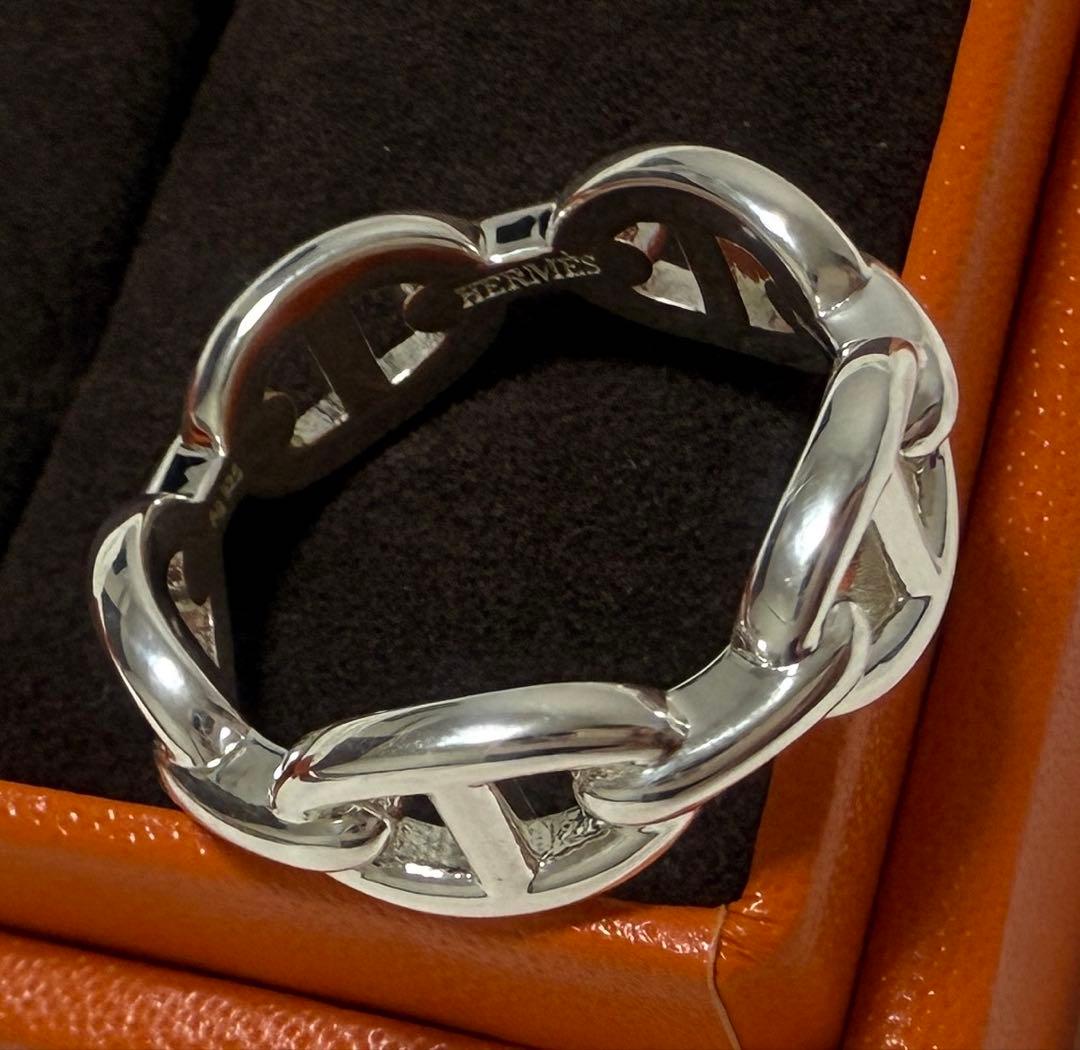 【新品/国内正規店】HERMES アンシェネ リング　PM59 シェーヌダンクル