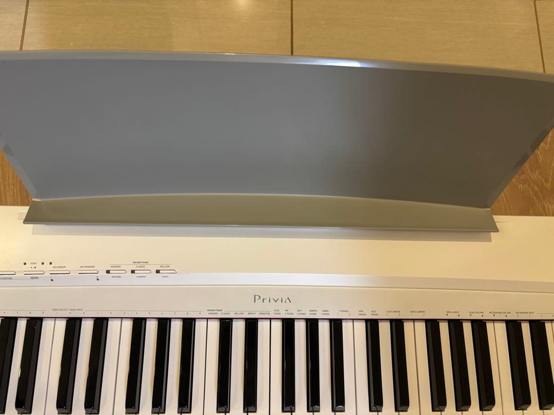 CASIO PX-135WE ホワイト電子ピアノ 美品 引取り限定