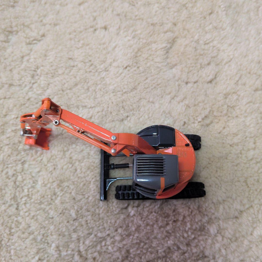 【値下げ】日立　Zaxis ミニチュア重機 オレンジ
