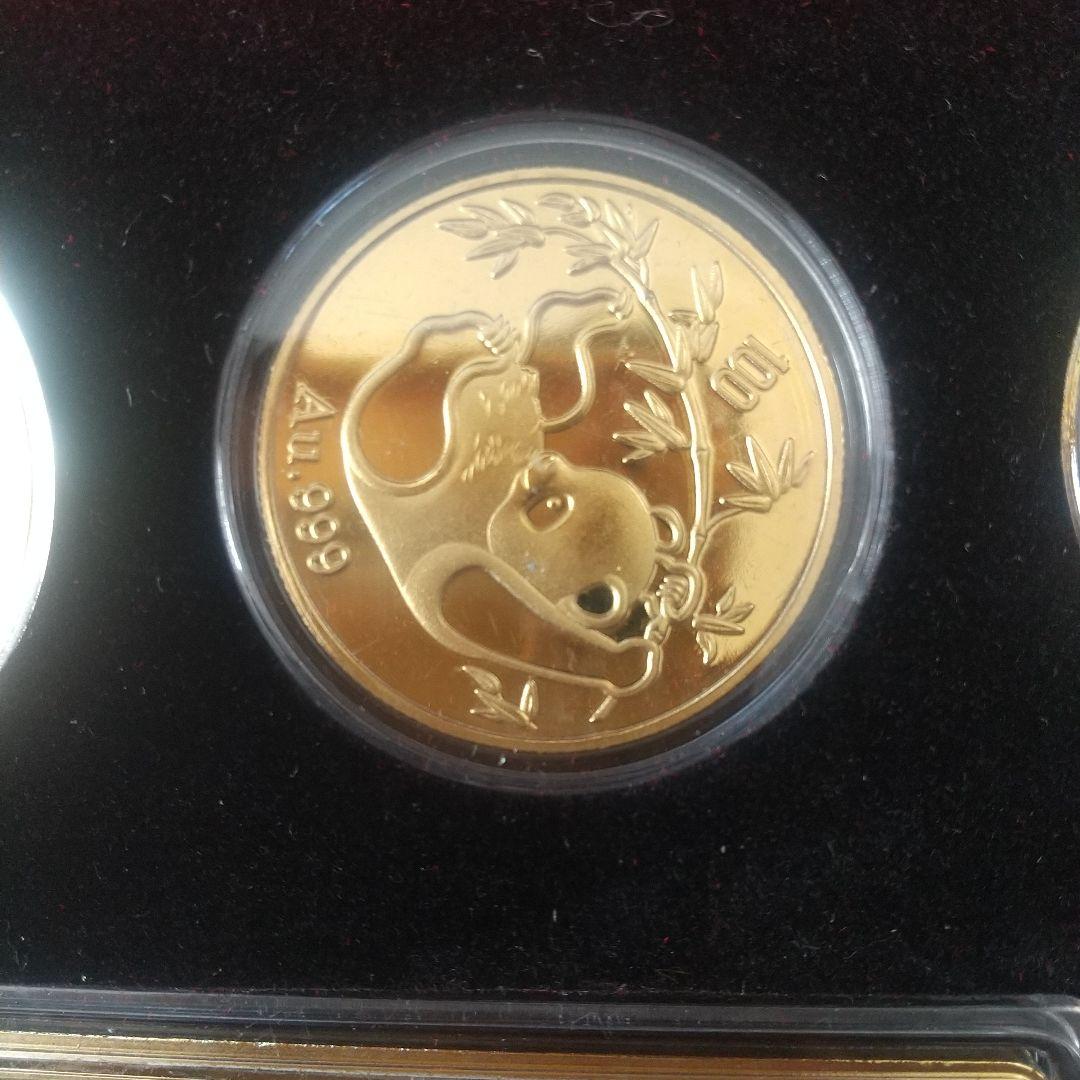 入手困難】中国建国70周年記念/ ジャイアントパンダ /コイン＆切手セット/