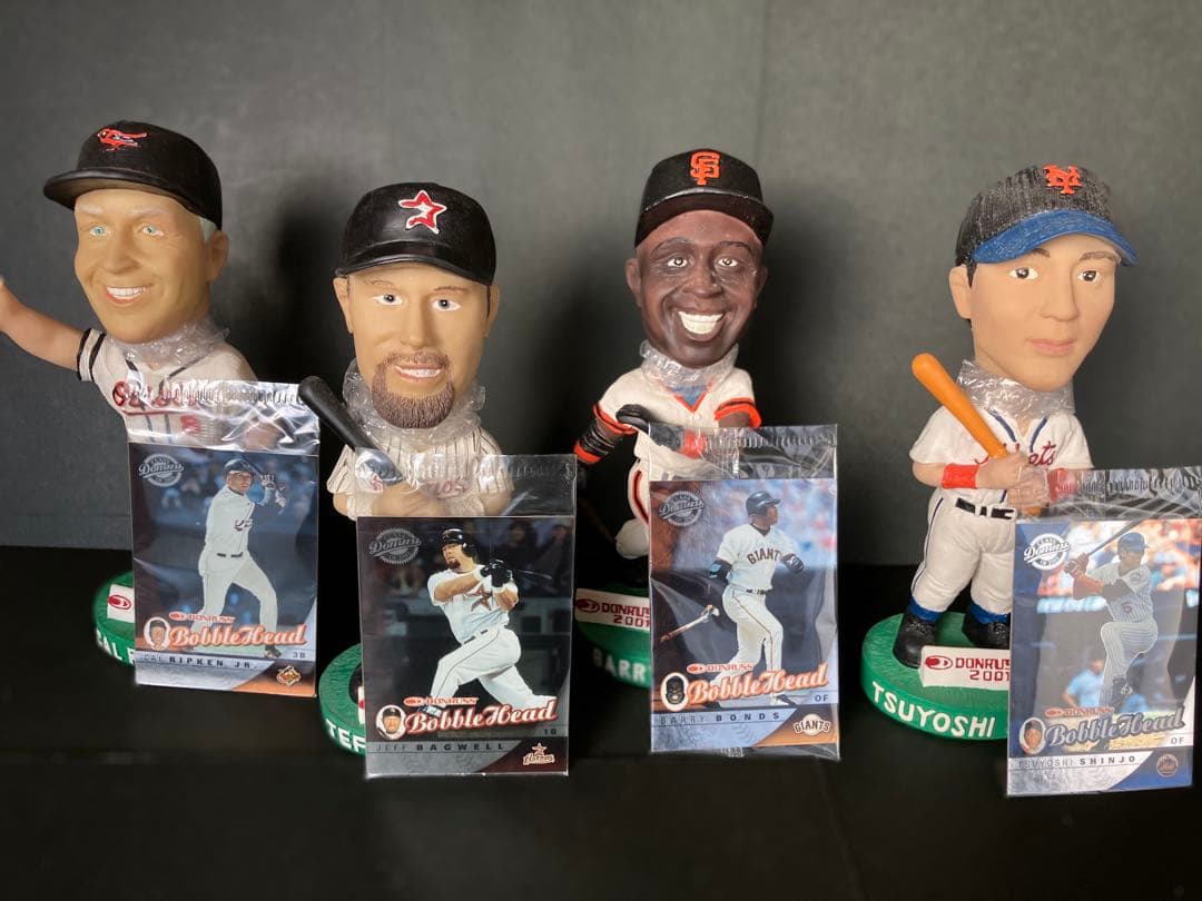 2001 Donruss　MLBボブルヘッド人形　全22体フルコンプ　カード付