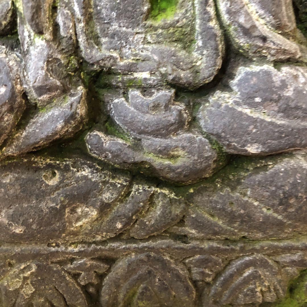 薬師如来坐像（石佛）像高26.0㎝ 幅19.0㎝