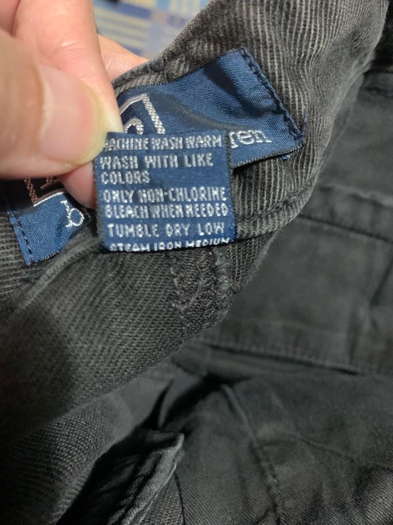 ポロラルフローレン フリスコパンツ ブラック コットン100%の通販はau