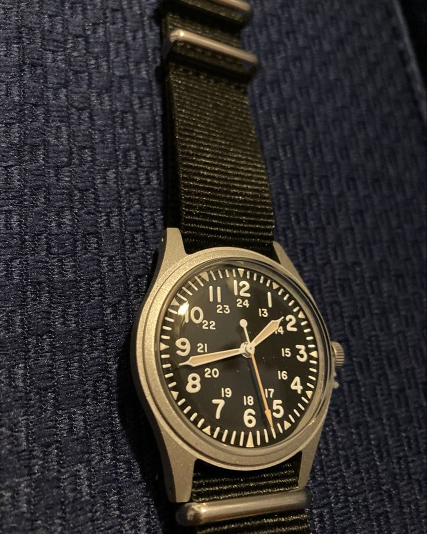 [新品] US ARMY GG-W-113 クォーツ式レプリカ時計