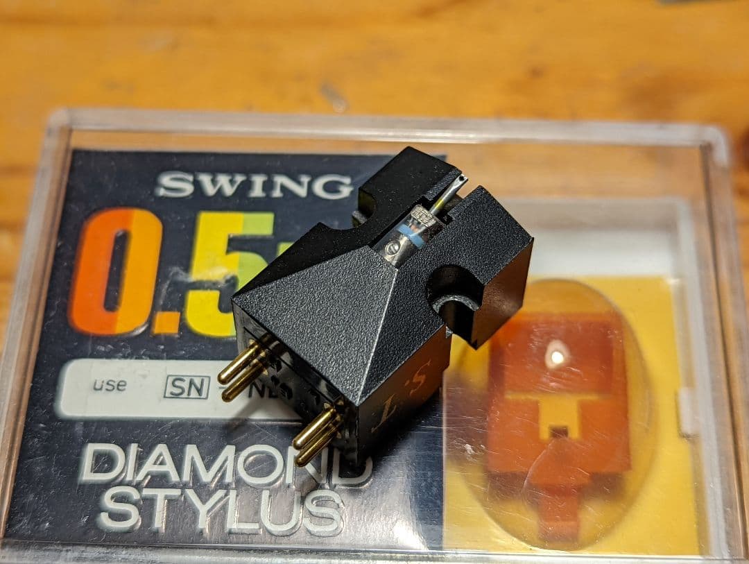 DENON DL-103 ファッション 針折れを修理復元した動作品 ナガオカ製