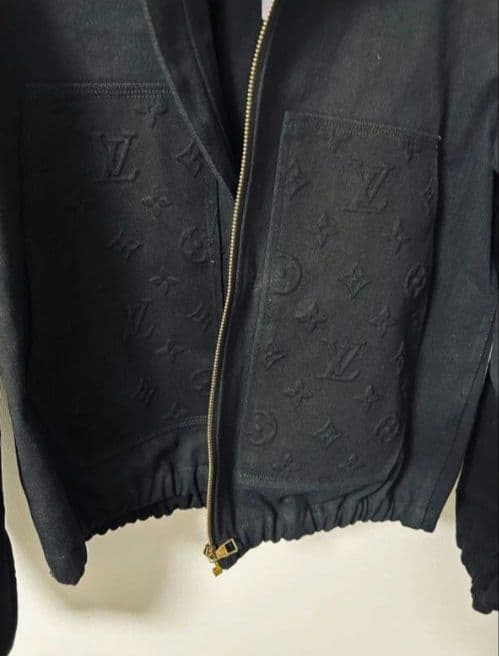 限定 ルイヴィトン デニムジャケット フーディパーカー