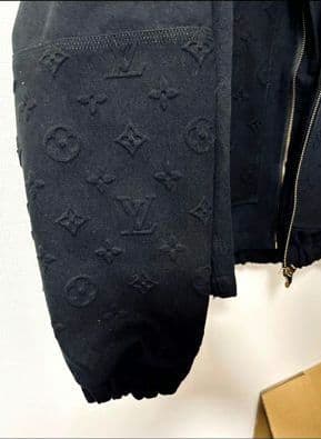 限定 ルイヴィトン デニムジャケット フーディパーカー