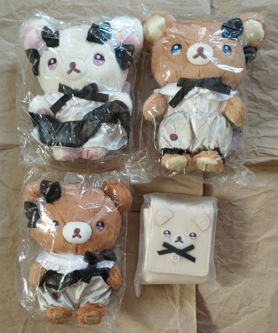 リラックマ　コリラックマ＆チャイロイコグマぬいぐるみセット リラックマ コリラックマ チャイロイコグマ ぬいぐるみ 雑貨 セット