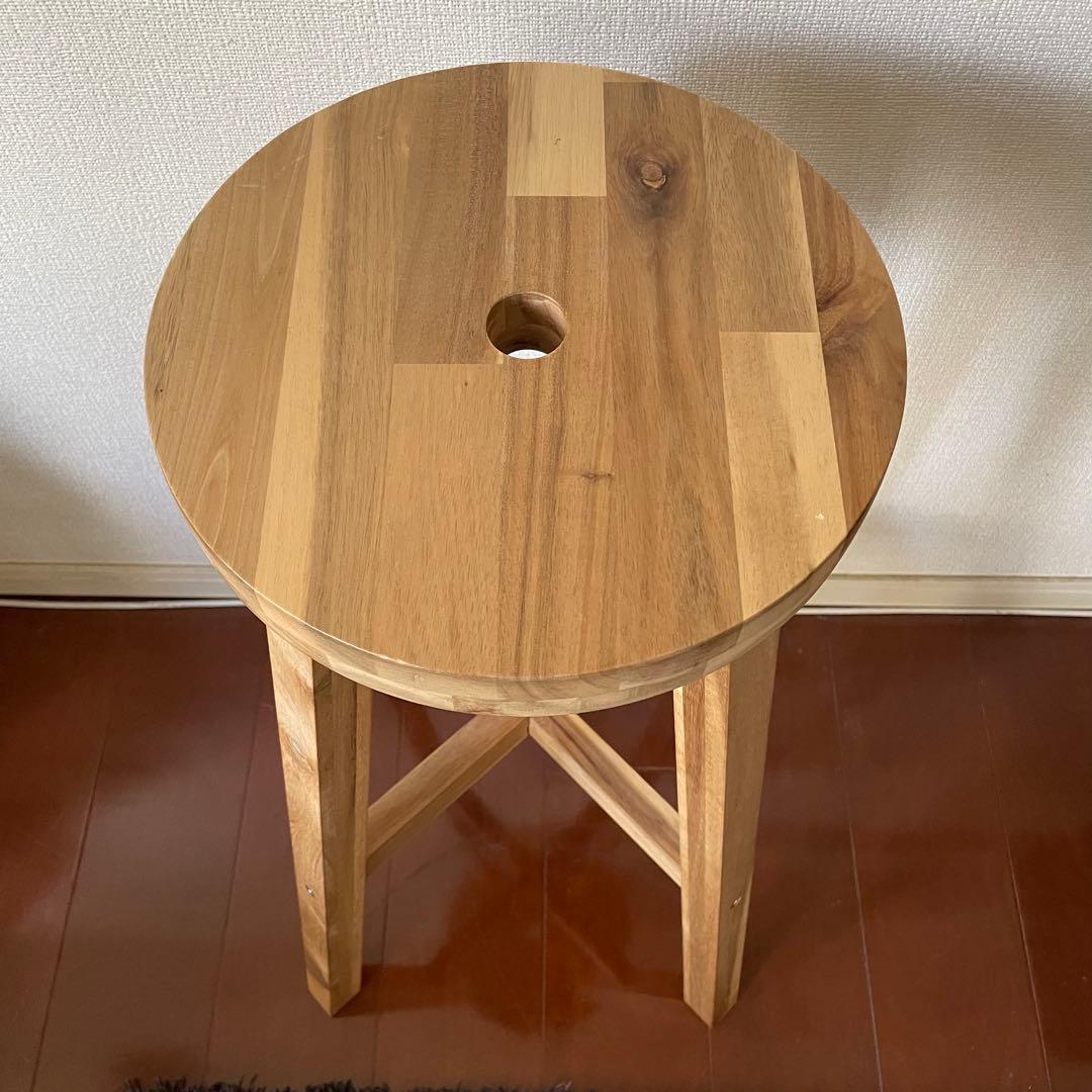 廃盤品　IKEA イケア　SKOGSTA スコグスタ　スツール　椅子　2脚