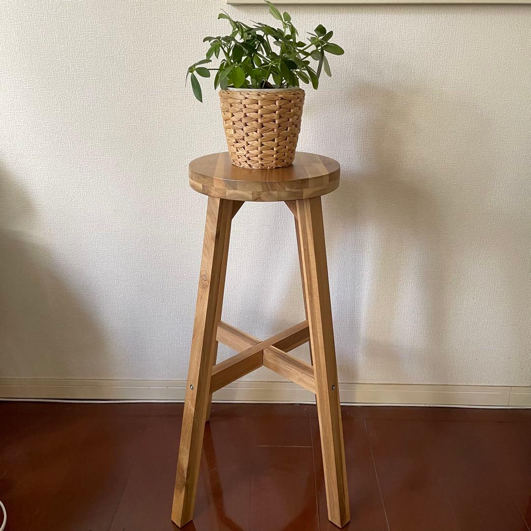 廃盤品　IKEA イケア　SKOGSTA スコグスタ　スツール　椅子　2脚