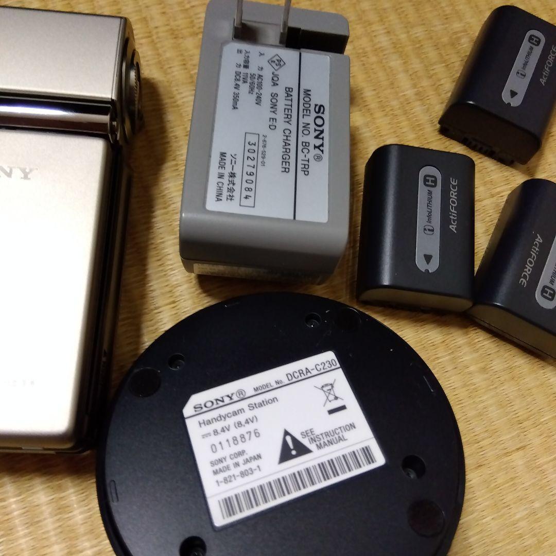 SONY Handycam HDR-TG1 バッテリー3個