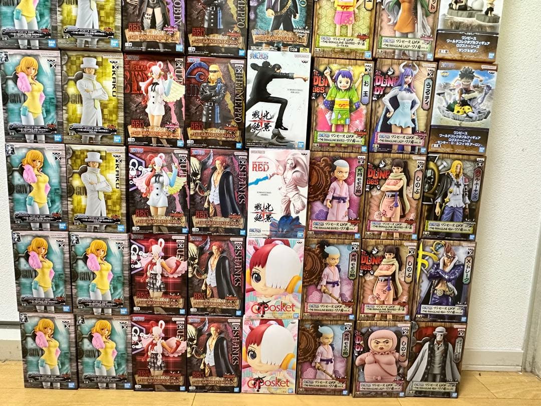 未開封 ワンピースフィギュア 57個 まとめ売り DXF ONE PIECE