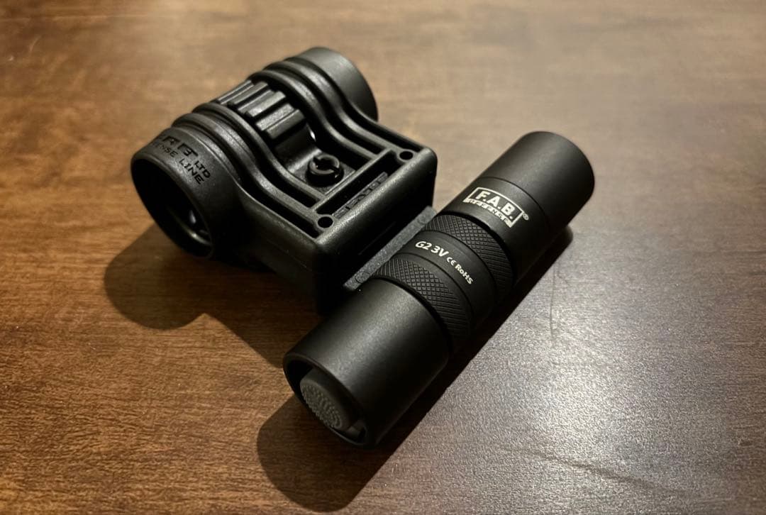 FAB DEFENSE スピードライト&PLS-1マウント 実物