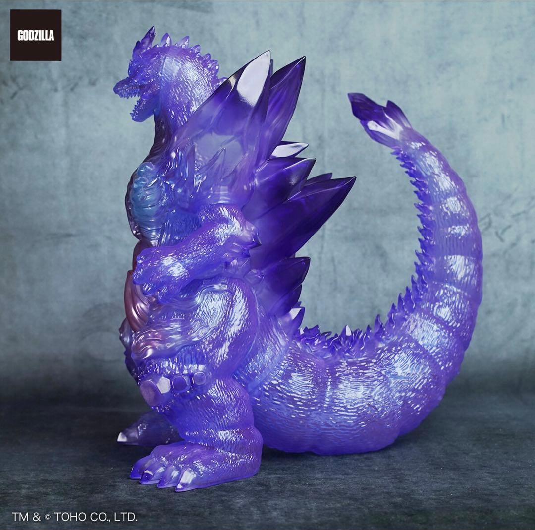 GVA-BC スペースゴジラ Frog Tree（紫水晶）ソフビ