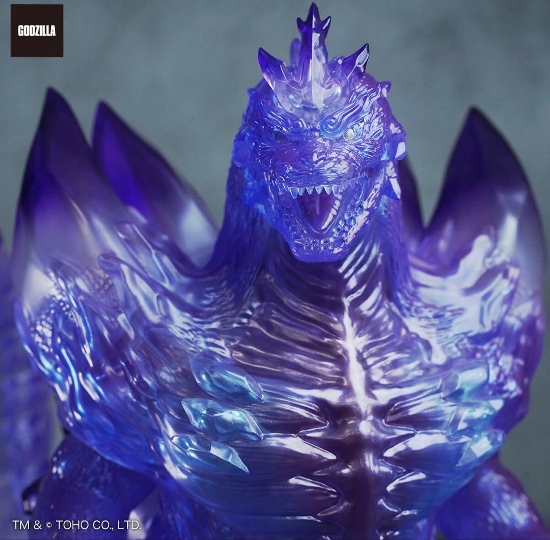 GVA-BC スペースゴジラ Frog Tree（紫水晶）ソフビ