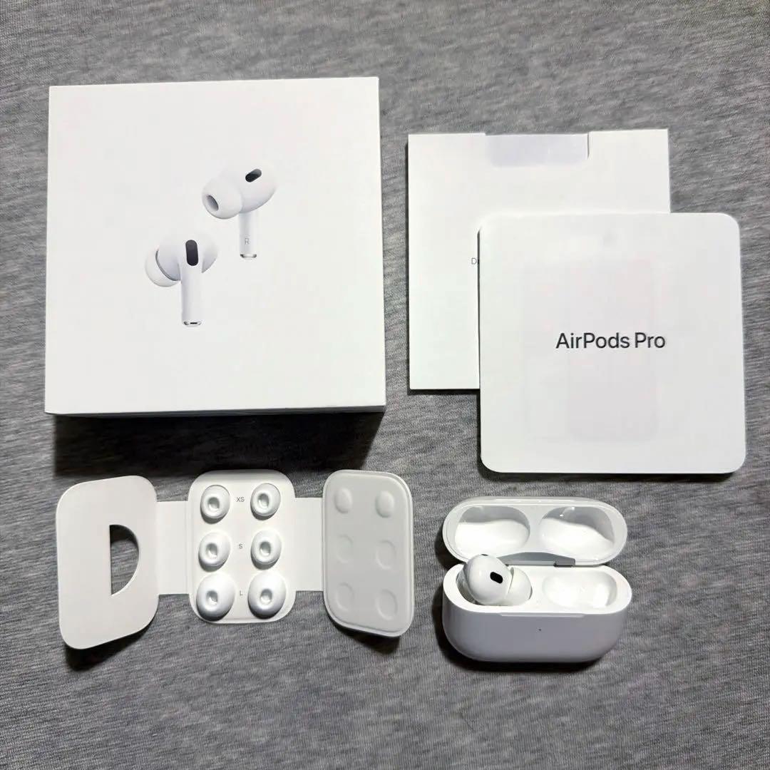 AirPodsPro2 ケースと左耳 正規品 箱あり - メルカリ