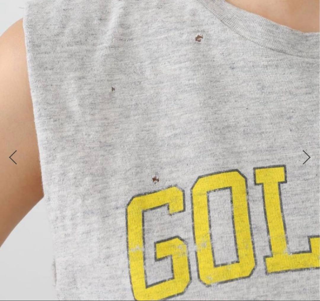新品・タグ付き【GOLDEN /ゴールデングース】ノースリーブTシャツ