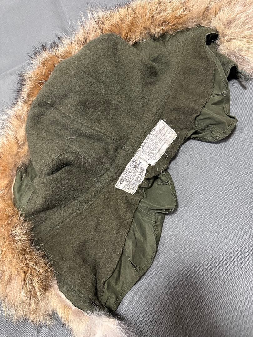 M-51 モッズコート用フード ワイヤー不具合