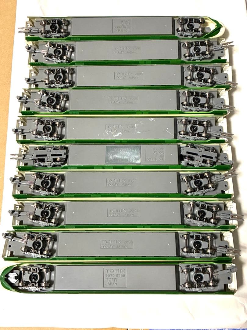 E2系東北新幹線200系カラー 10両 tomix ライト点灯動力動作確認済