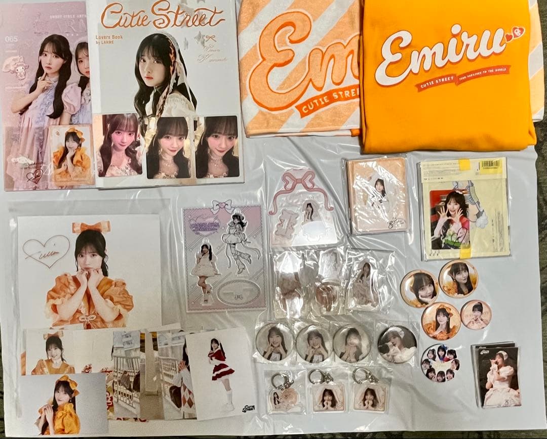 CUTIE STREET 川本笑瑠 グッズまとめ売り CUTIE STREET 川本笑瑠 ちび