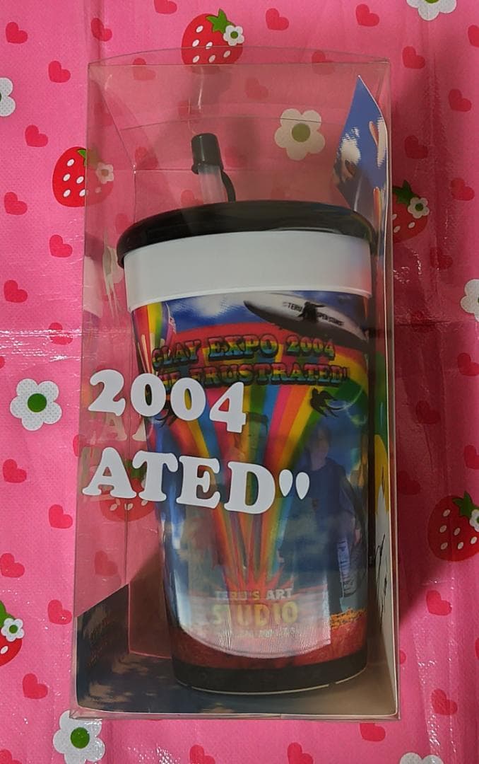GLAY EXPO 2004 TERU タンブラー 歴代EXPOオフィシャルパンフレットが