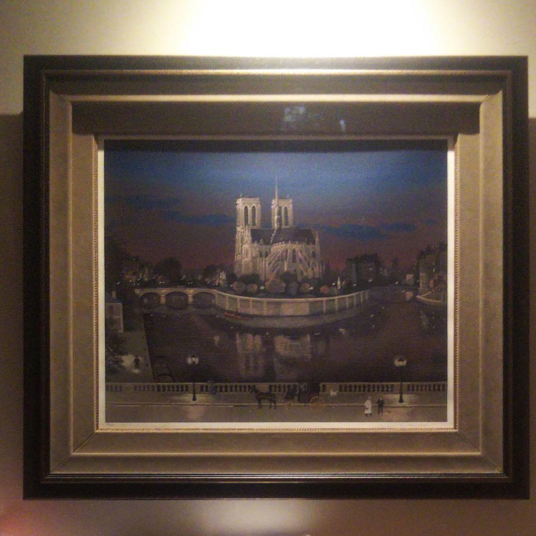 定岡宏 絵画 ムーランルージュ ムーランのYahoo!オークション(旧