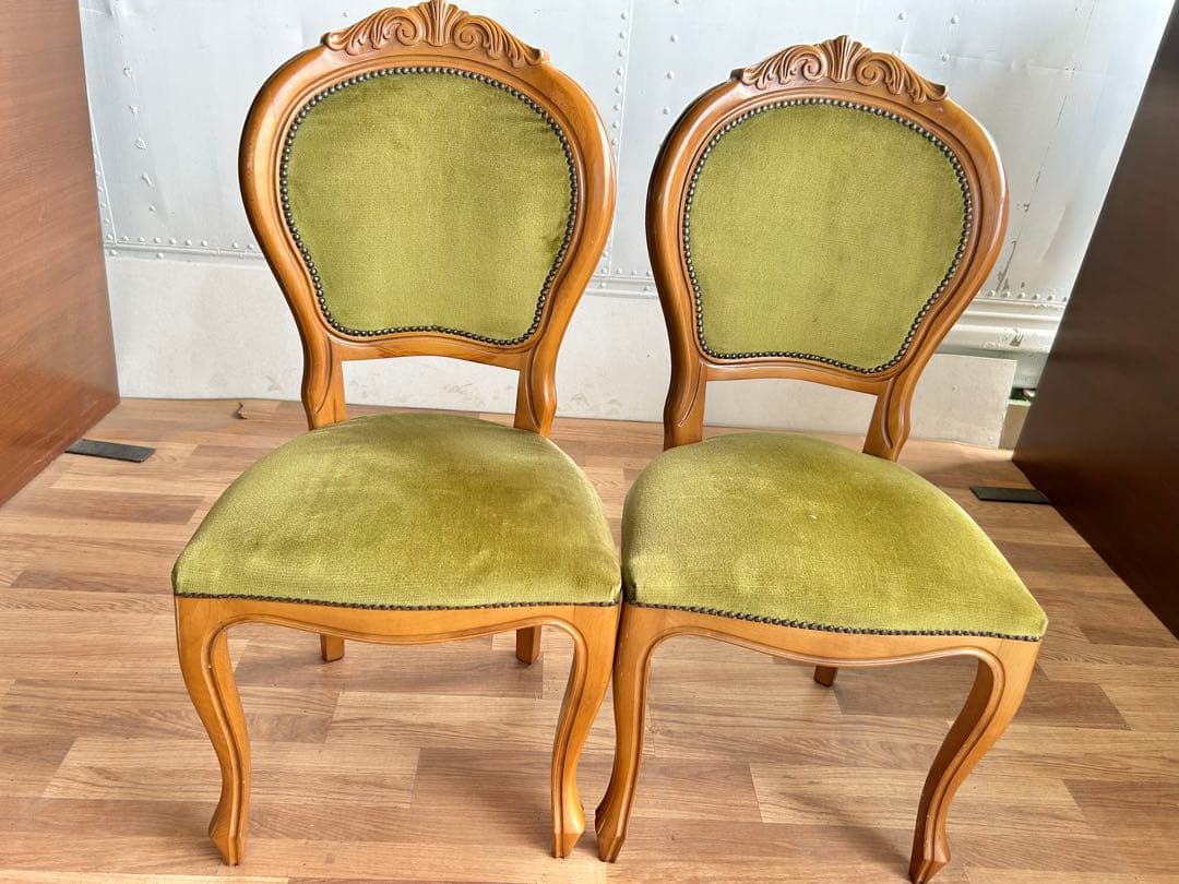 ゆいにゃんダイニングチェア2脚セット