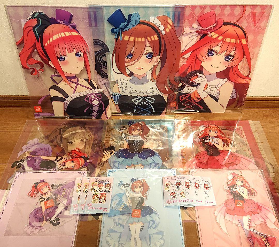 注文 五等分の花嫁 ひこくじ masquerade party 二乃 三玖 五月