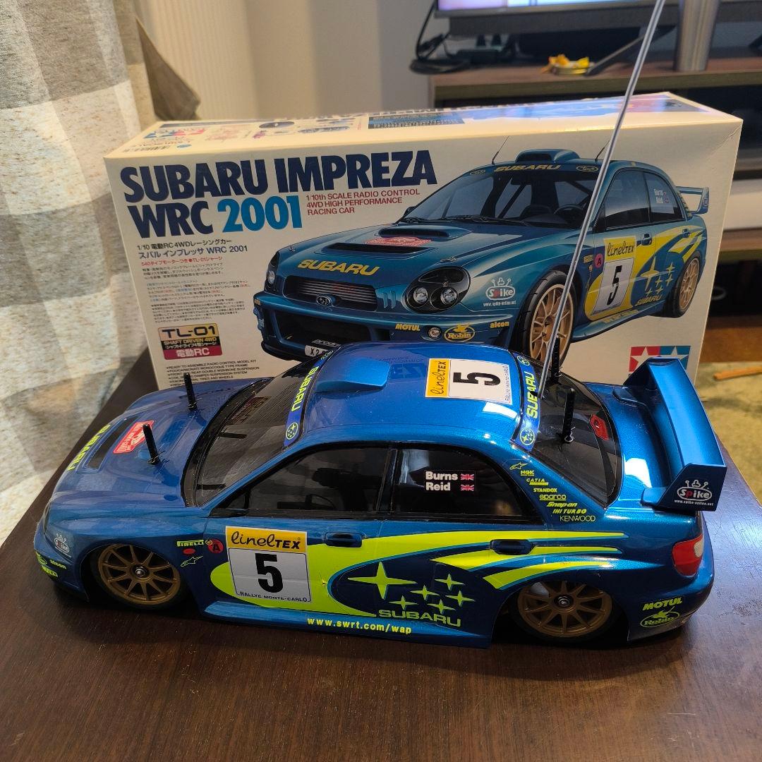 ホビーラジコン TAMIYA SUBARU IMPREZA WRC 2001