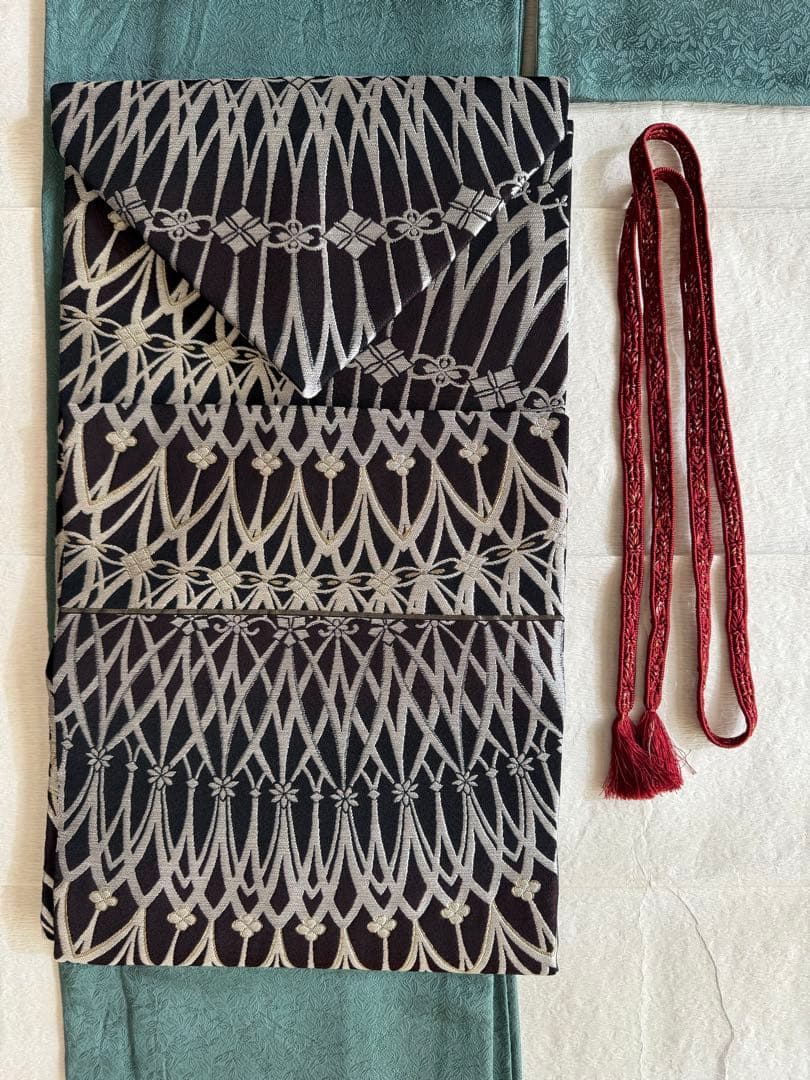 西陣まいづる？ ティアラ 名古屋帯 帯締めセット - メルカリ