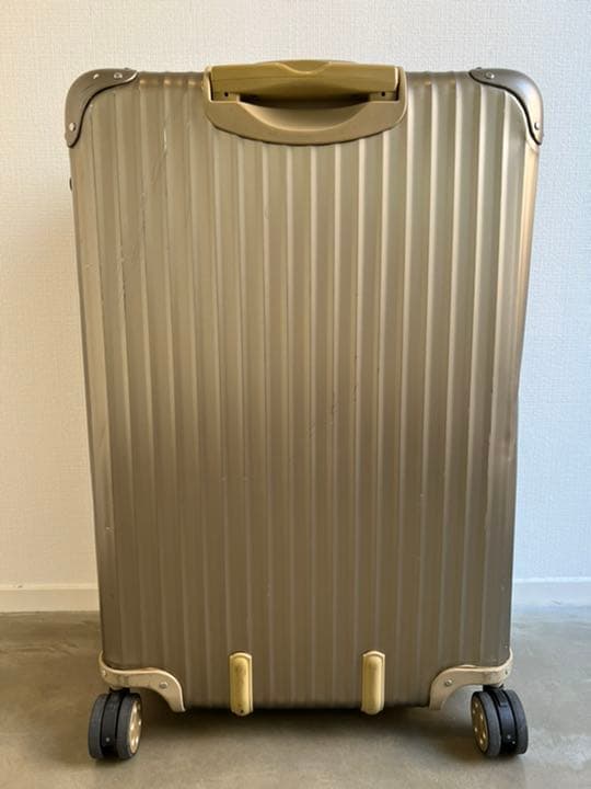 RIMOWA】トパーズ チタニウム ゴールド 82L TSAロック付きRIMOWA