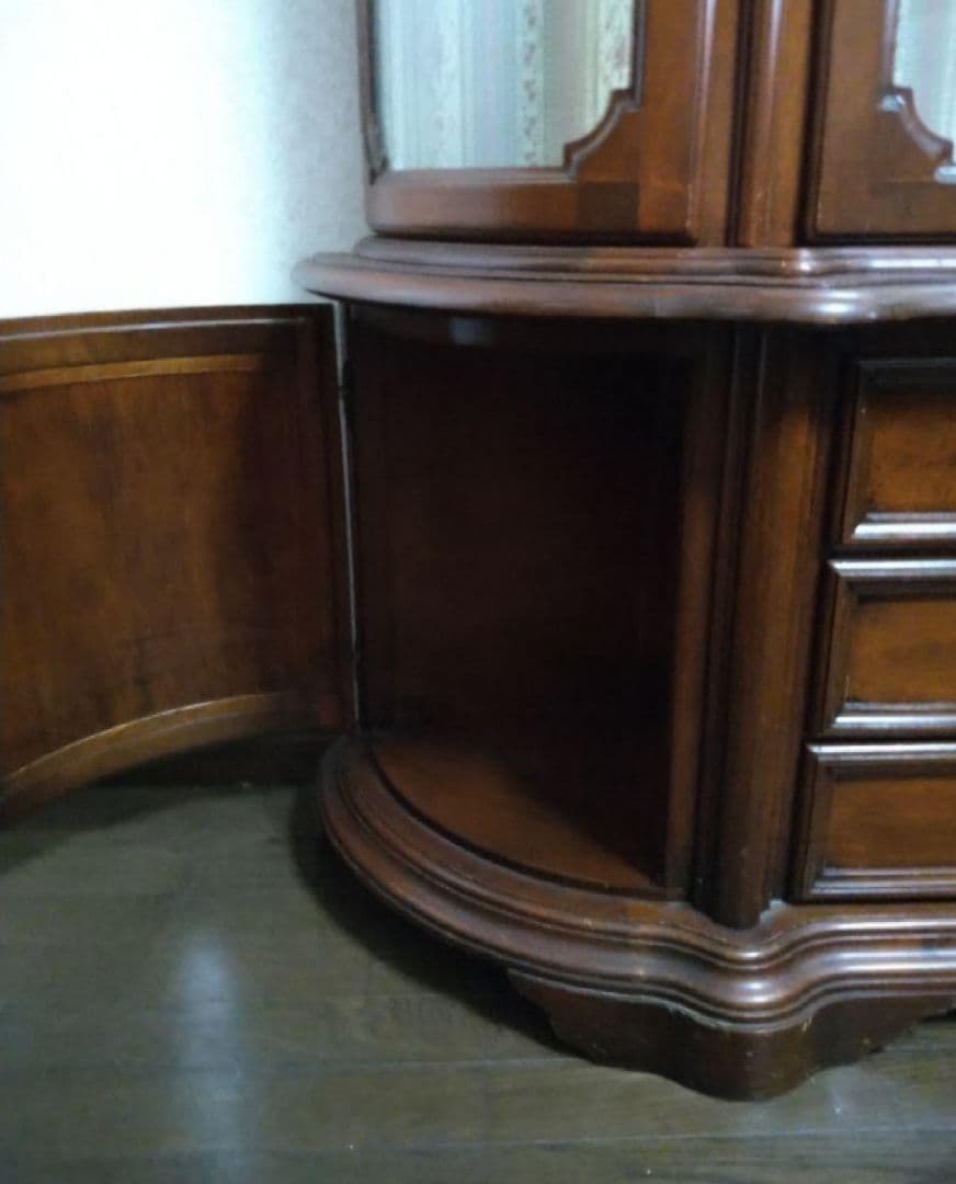 木製キャビネット ブラウン ヨーロッパ アンティーク 1900年代 高級家具