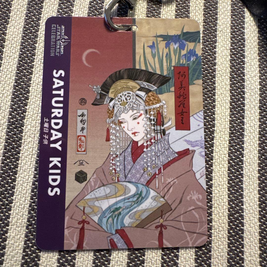 スターウォーズセレブレーション　アミダラ女王　土曜日キッズ　バッジ