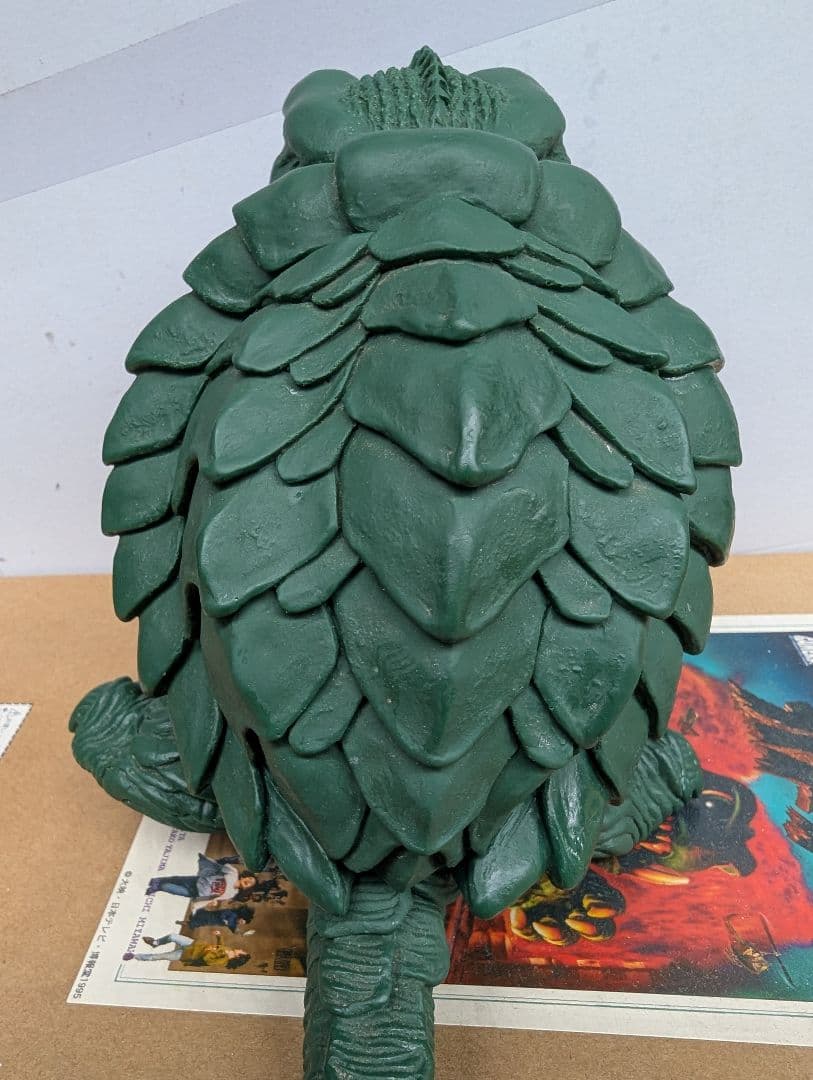 怪獣ガメラのプラモデル(前田裕幸デフォルメ版)1/250】1995 自作中古品