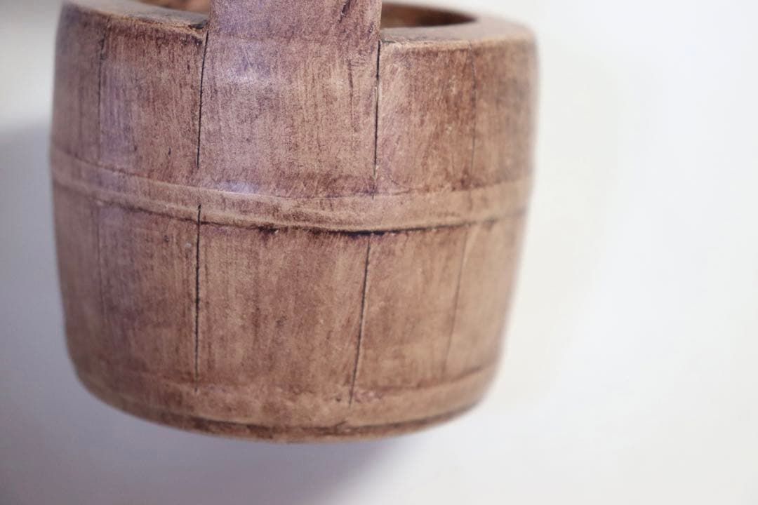 中国　白泥桶型急須　崔功林作　送料込み0814