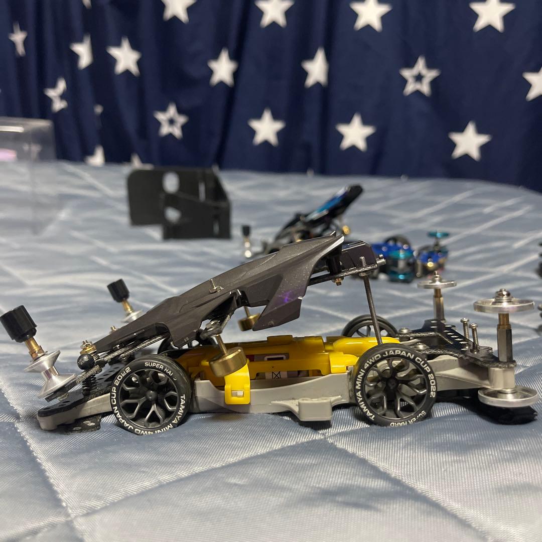 ミニ四駆セット ブラック/グレー/ホワイト