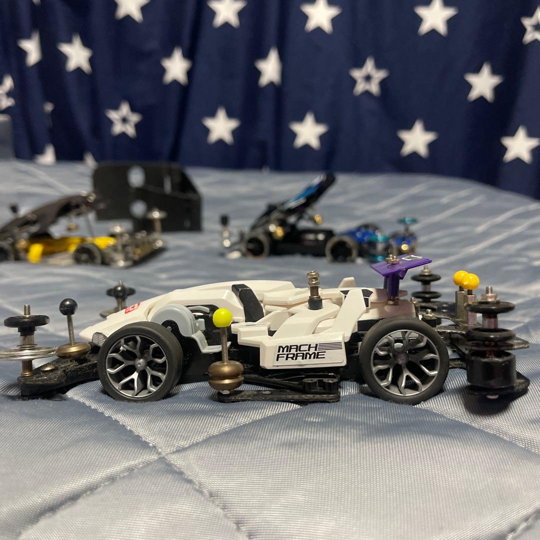 ミニ四駆セット ブラック/グレー/ホワイト