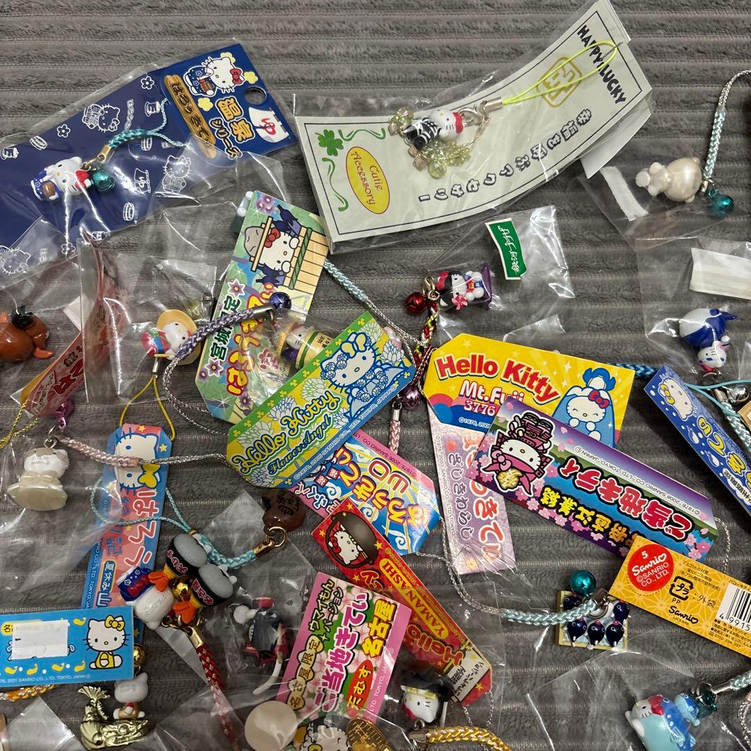 ハローキティ ご当地ストラップまとめ売り