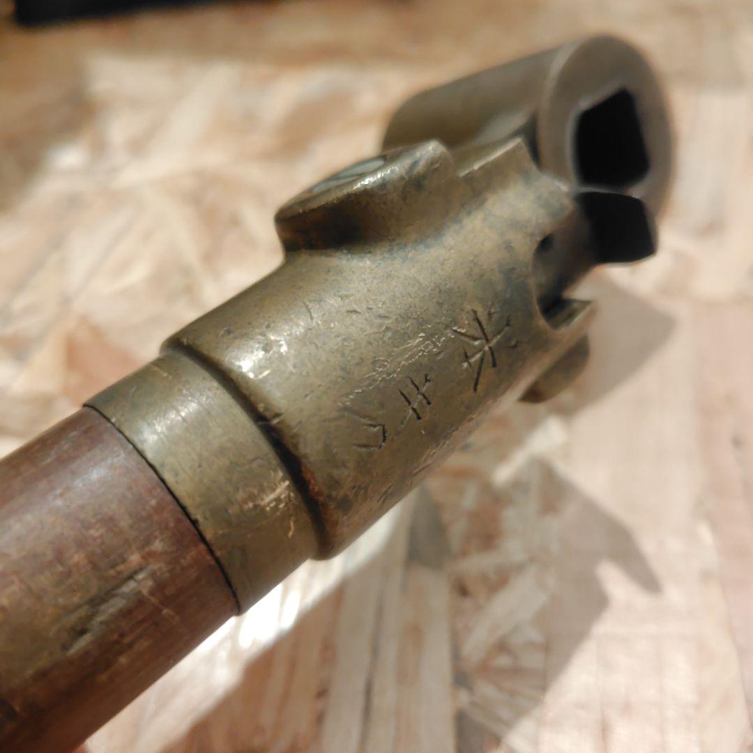 制動 ブレーキ ハンドル 鉄道 国鉄 木製 アンティーク 制動弁 運転士