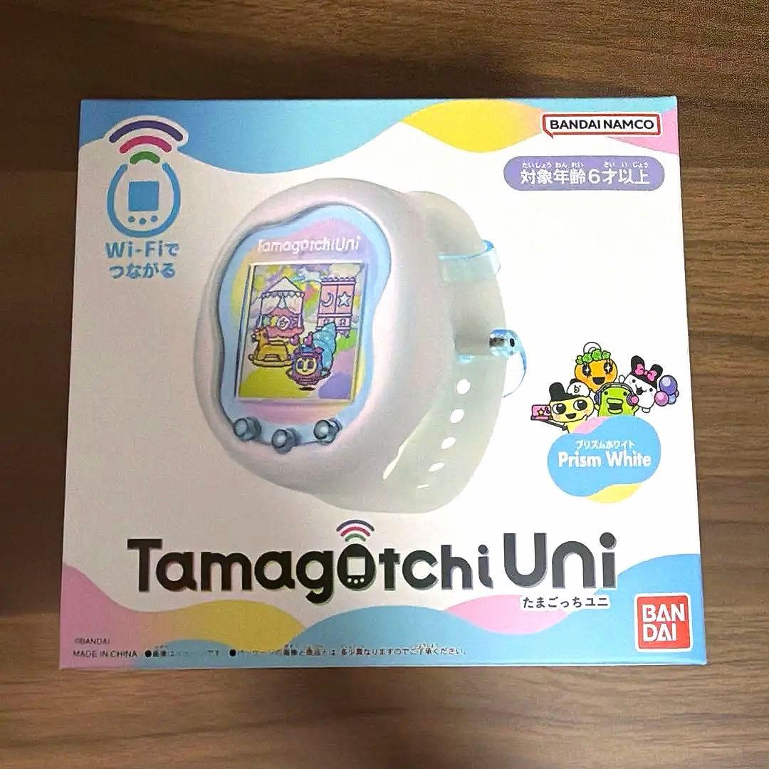新品・未開封】たまごっちユニ プリズムホワイト Tamagotchi Uni