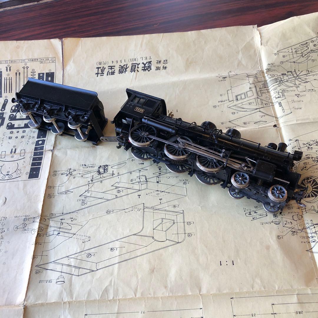 鉄道模型社 蒸気機関車 キット組立て 国鉄型8800形式