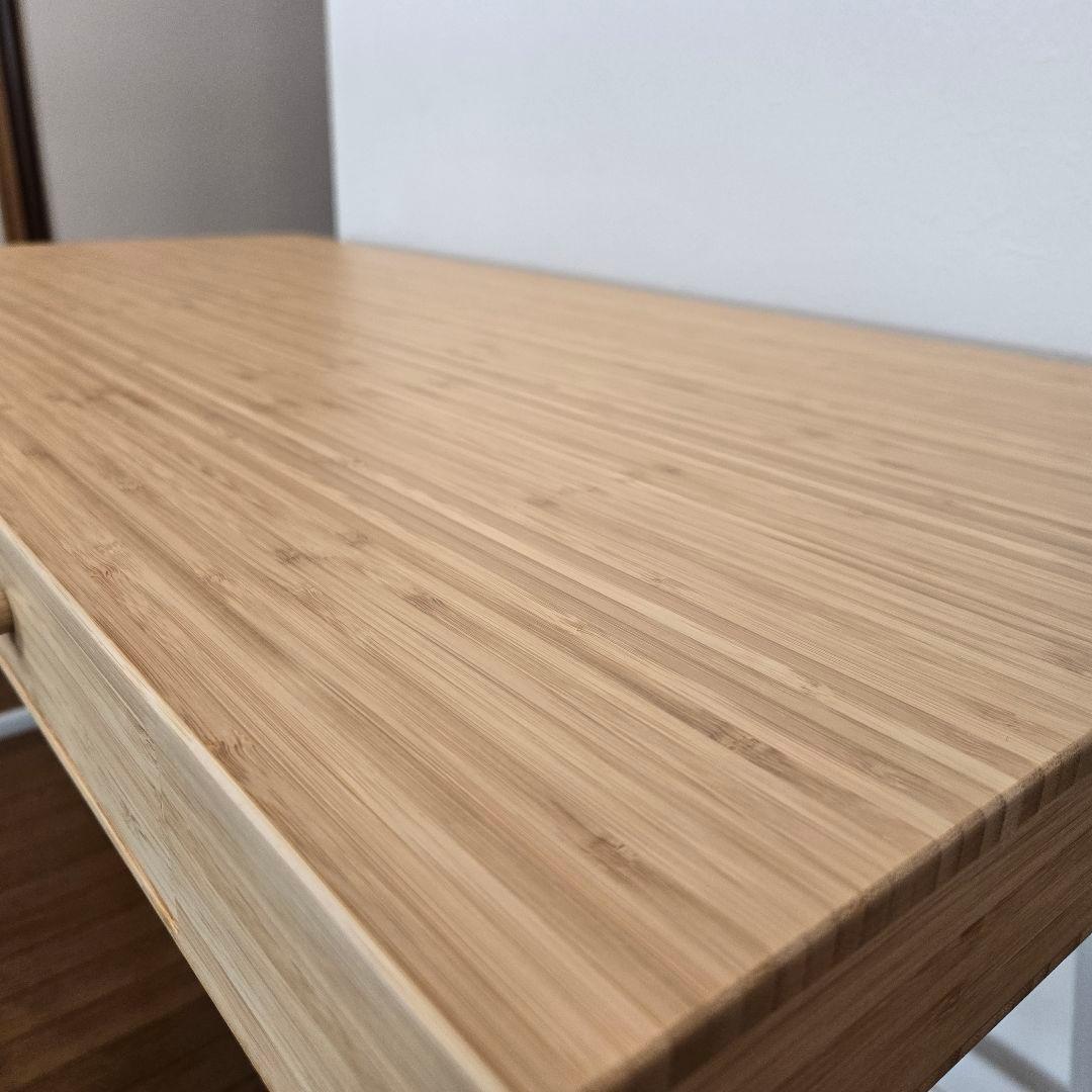 送料込 ほぼ未使用 IKEA 102×49cm PCデスク LILL ASEN