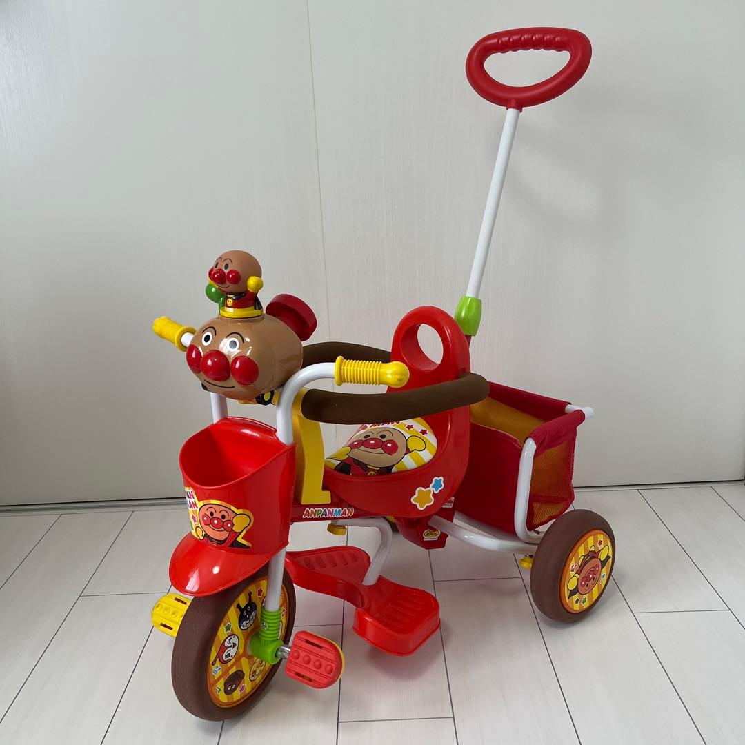 アンパンマン ジョイパレット ピースII 三輪車 わくわくアンパンマンごう