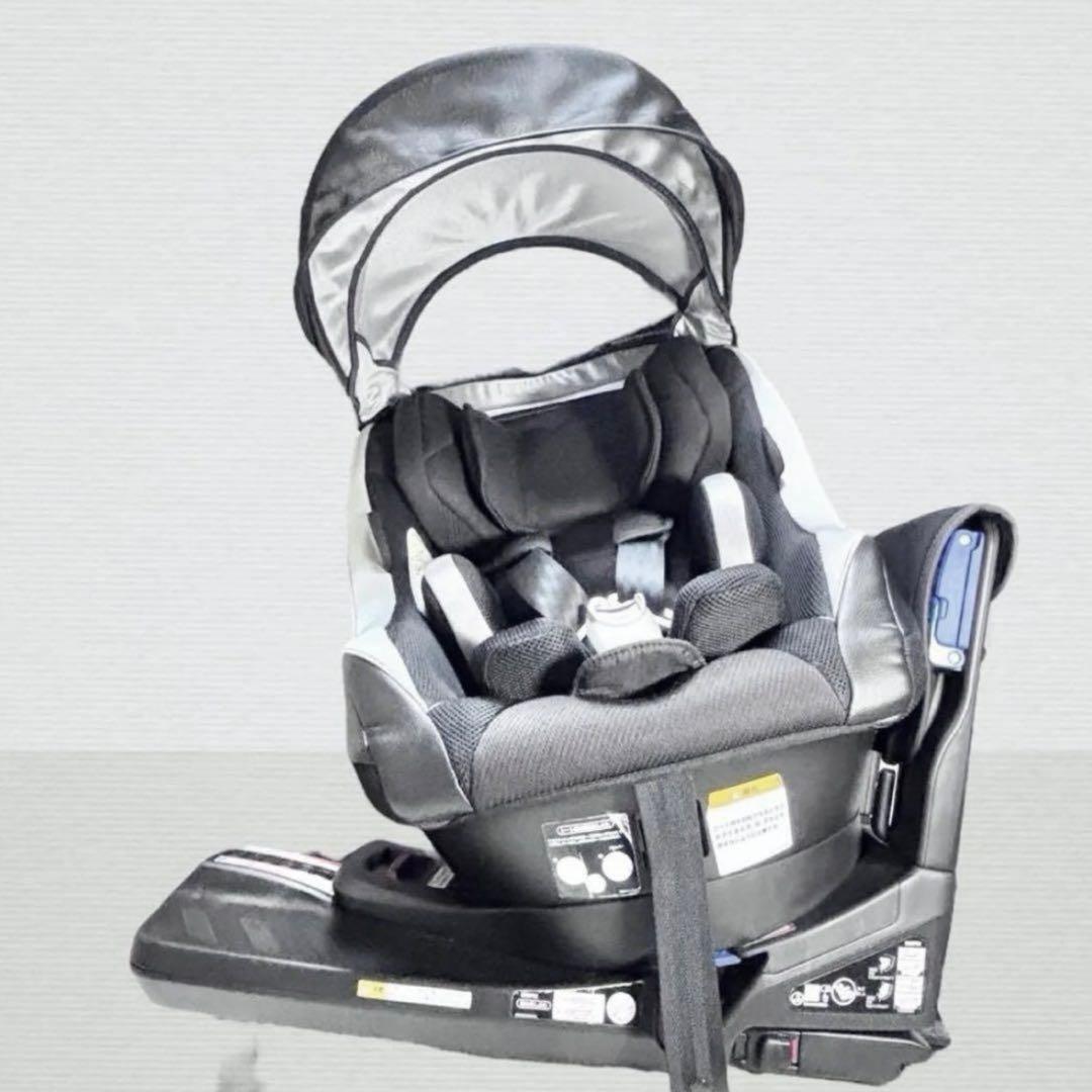Aprica チャイルドシート クルリラ プレミアム ISOFIX まる