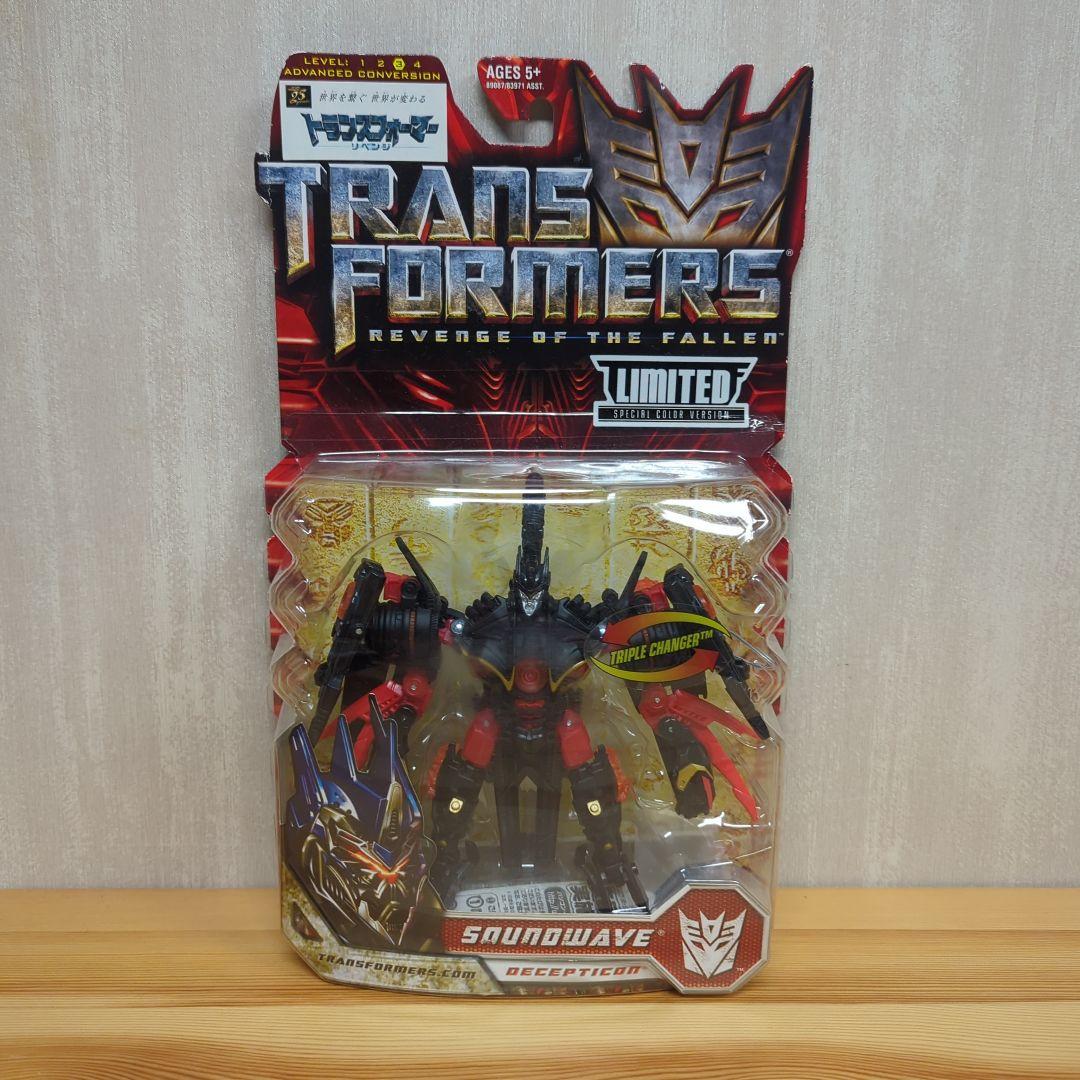トランスフォーマー リベンジ サウンドウェーブ ブラックバージョン 限定版