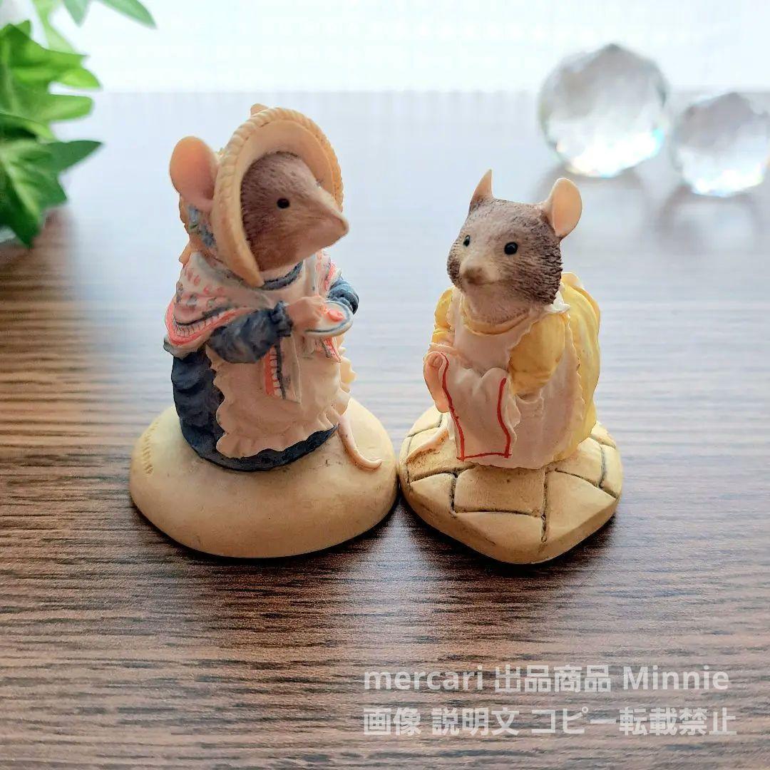 ブランブリーヘッジ★ケーキを食べるレディウッドマウス&プリムローズ★フィギュア