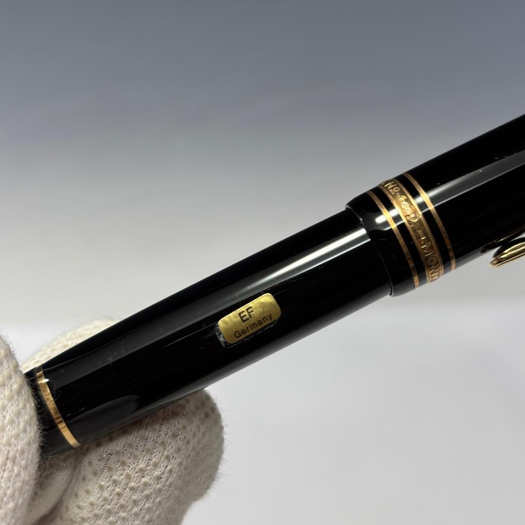 状態良【モンブラン本物】万年筆/マイスターシュテュック/No.149/EF字