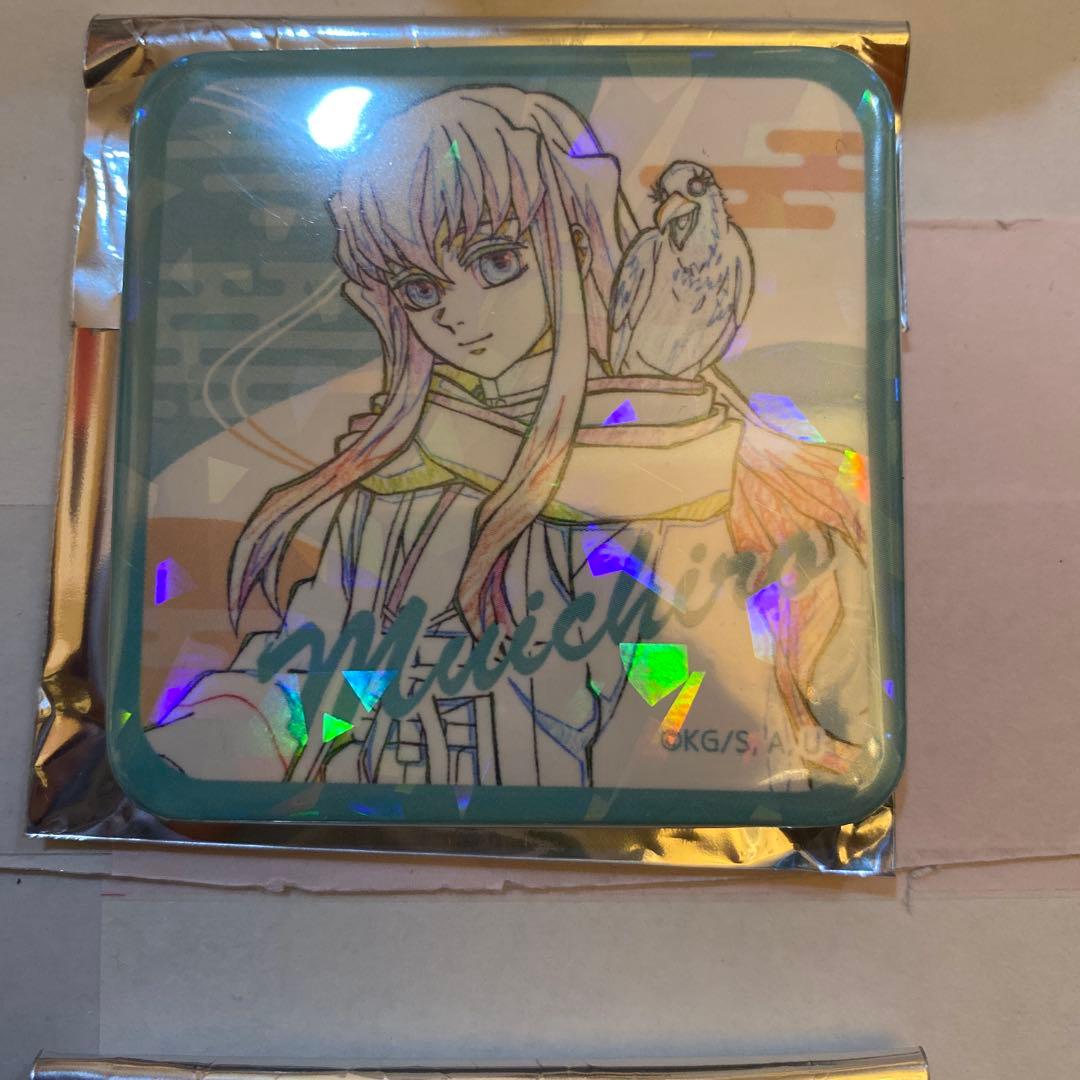 鬼滅の刃 原画グリッター缶バッジ2024年